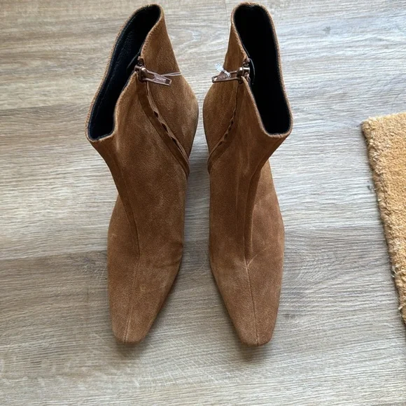 NWOT STAUD Suede Wally Ankle Boots